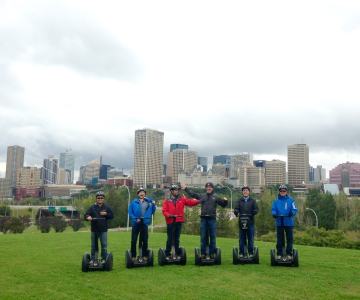 Edmonton: 2-Hour River Valley Guided Segway Tour & Ice Cream