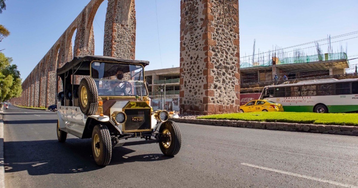  Tour por la ciudad de Querétaro en un vehículo Ford T clásico