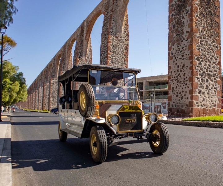 Querétaro: Kaupunkikierros perinteisellä Ford T -ajoneuvolla