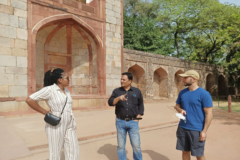 Velha e Nova Délhi: excursão privada de dia inteiro com passeio de TuktukTour sem entrada no monumento e taxas de câmeras