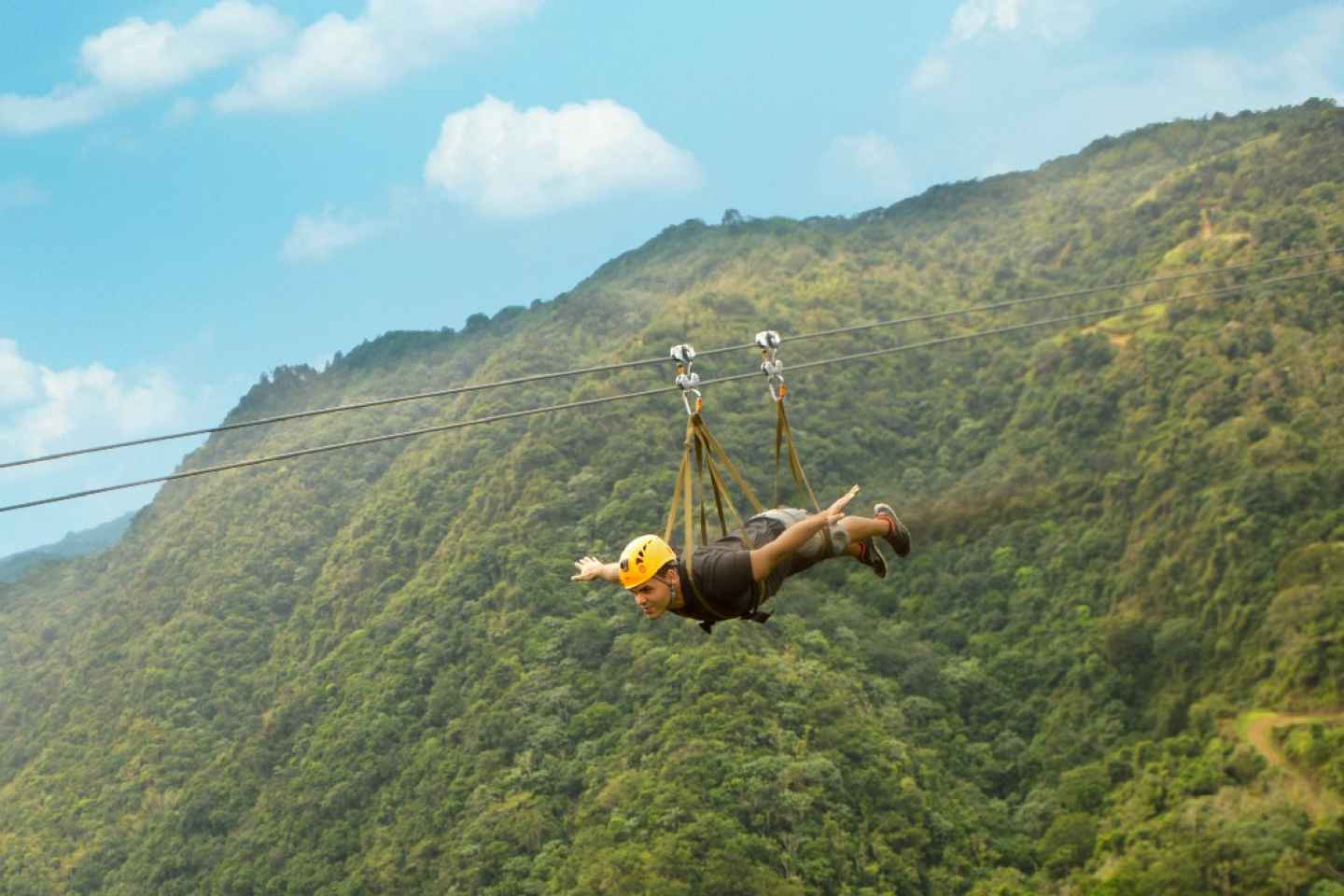 Puerto Rico: Die Beast Zipline im Toro Verde Adventure Park