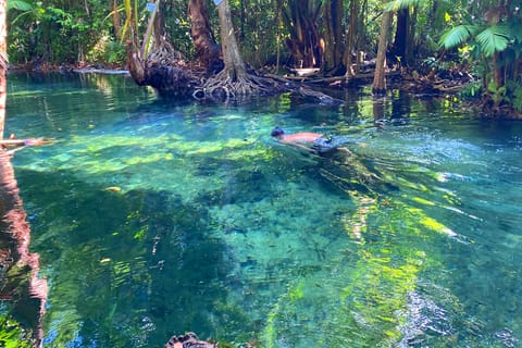 Krabi: Crystal Lagoon Kayaking and Horseback Riding Day Trip