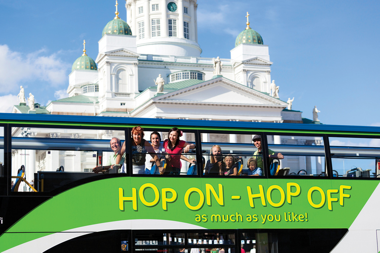 Helsinki: Hop-On Hop-Off Bus Tour & City Highlights Cruise