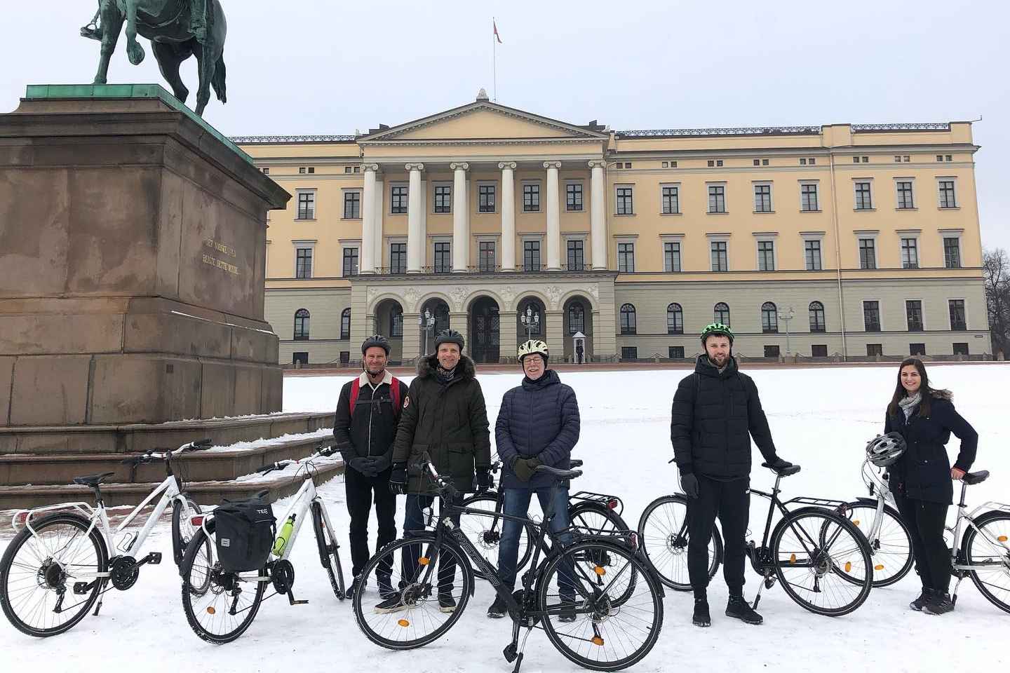 Oslo: Winter Highlights 3-Hour Bike Tour