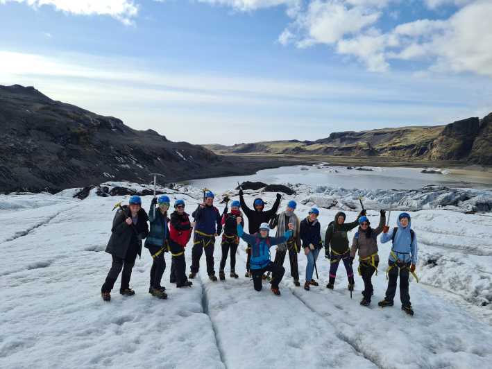 Depuis Reykjavík : Excursion d'une journée sur la côte sud avec randonnée glaciaire