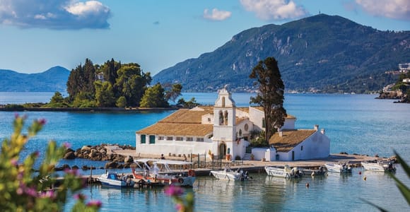 Corfu: Palaiokastritsa, Mouse Island, and Old Town Tour