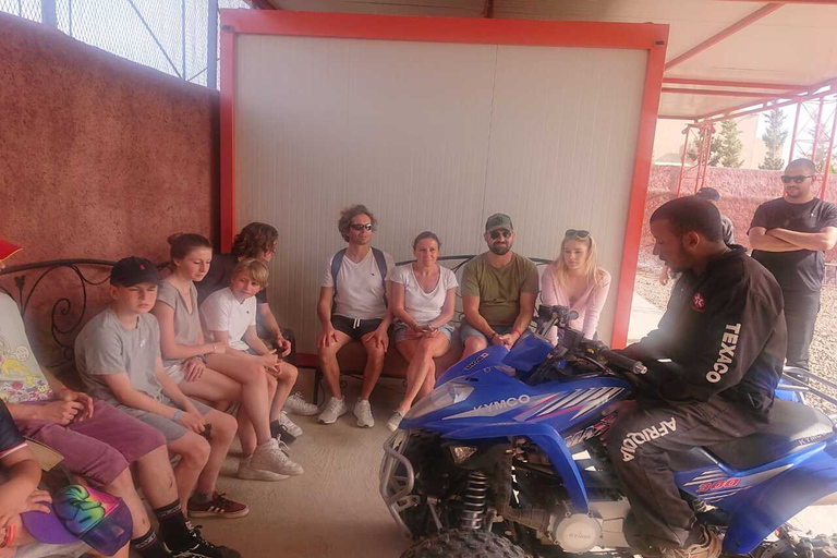 Marrakesh: quadtour door woestijn en palmbos