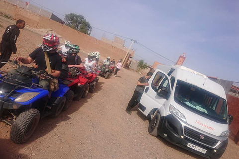 Désert et palmeraie de Marrakech : visite en quad