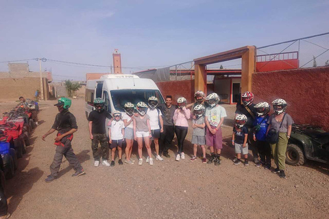 Désert et palmeraie de Marrakech : visite en quad