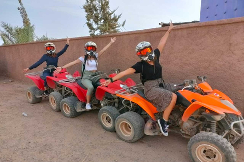 Excursão de Quadriciclo no Deserto de Marrakech e Palmeiral