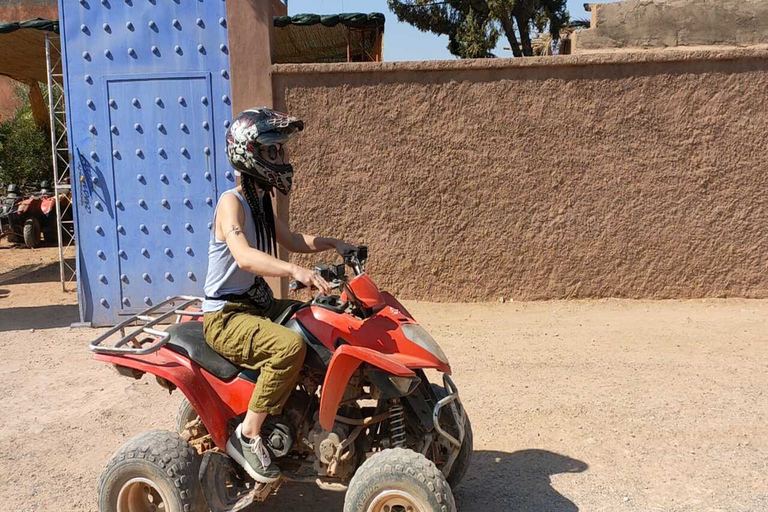 Deserto e palmeto di Marrakech: tour in quad