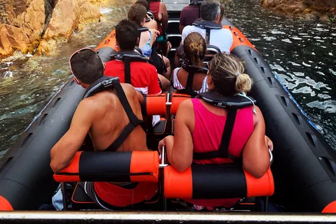 Corse : calanques de Piana et grottes en bateau