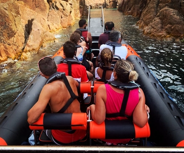 Corsica: Piana Calanques and Caves by Boat