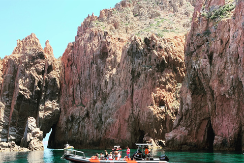 Corsica: Piana Calanques and Caves by Boat