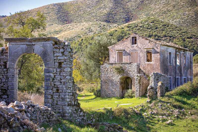Corfu: Old Perithia Ghost Village Tour and Northeast Corfu
