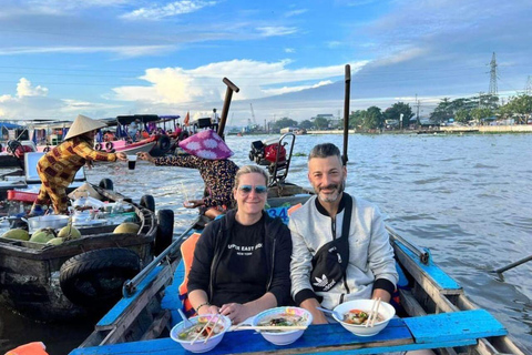 Tour del Delta del Mekong - Mercato galleggiante di Cai Rang 2 giorni 1 notte