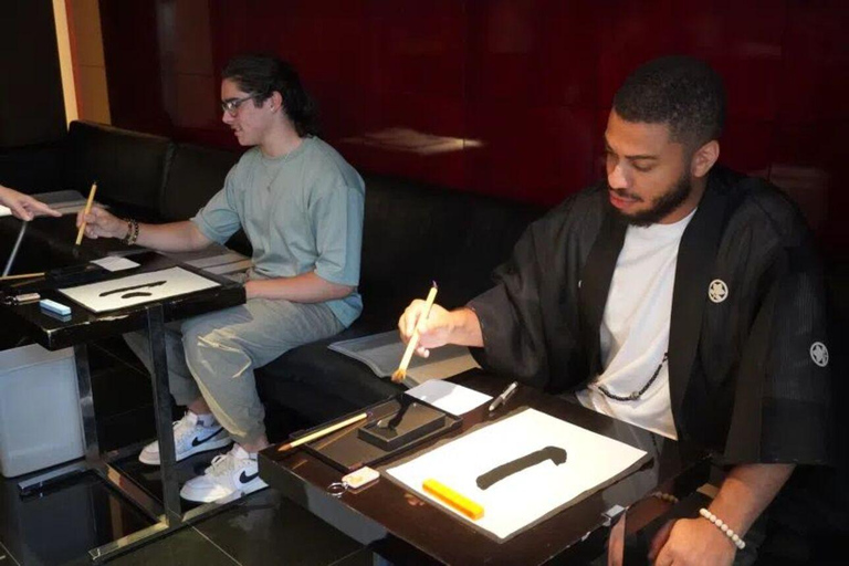 Kyoto Station: Japanese Calligraphy Class