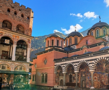 Depuis Sofia : Excursion d'une journée au monastère de Rila et à l'église de Boyana