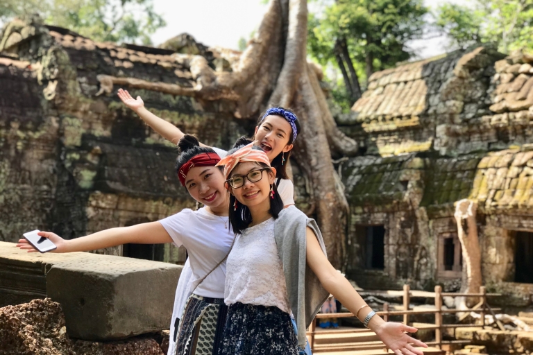 Visite guidée privée des temples de Banteay Srei, Pre Rup et Ta Prohm