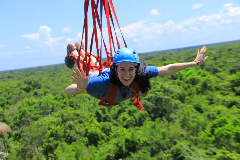 Selvatica Park: Zip Lines, ATV, Cenote Swim e Bungee Tour