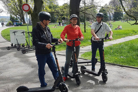 Krakow: 2-Hour Jewish Quarter E-scooter Tour Krakow: Jewish Quarter E-scooter Tour