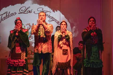 Malaga: Perinteinen flamencoesitys Tablao Los Amayasissa