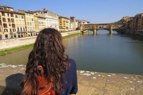 From Rome: Guided Walking Tour of Florence with Train Ticket