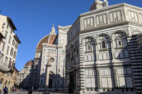 Vanuit Rome: begeleide wandeling door Florence met treinkaartjeFlorence Walk: dagtocht vanuit Rome met de hogesnelheidstrein
