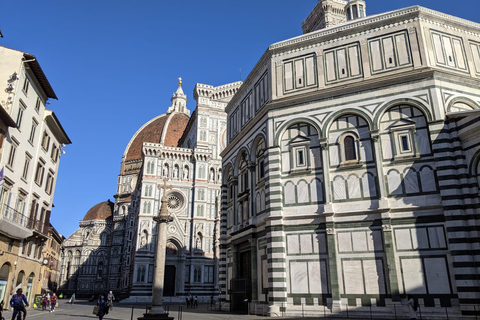 Vanuit Rome: begeleide wandeling door Florence met treinkaartjeFlorence Walk: dagtocht vanuit Rome met de hogesnelheidstrein