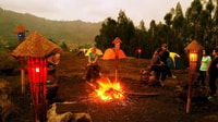 Mt. Batur, voyage de camping de 2 jours, randonnée au sommet et sources chaudes - Housity