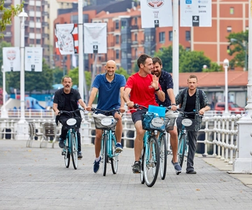 Bilbao: Rondleiding met gids Hoogtepunten E-bike tour in kleine groep