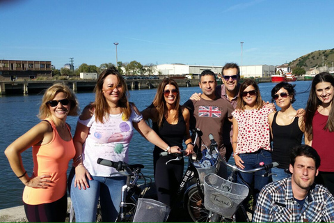 Passeio de bicicleta por Getxo e Ponte de BizkaiaTour de Ebike por Getxo e Ponte de Bizkaia