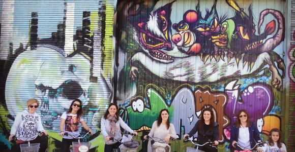 Bilbao: Street Art Kleingruppentour mit dem E-Bike