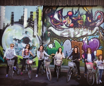 Bilbao: Arte de Rua Tour em pequenos grupos de E-Bike