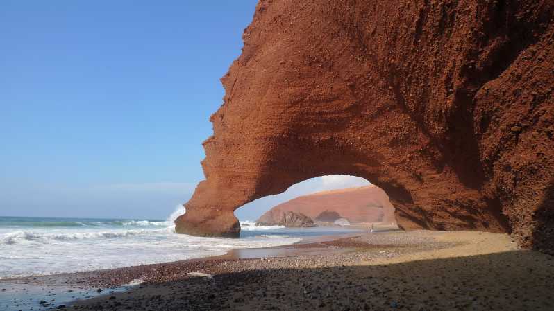 From Agadir: Legzira Beach and Tiznit Tour with Transfer