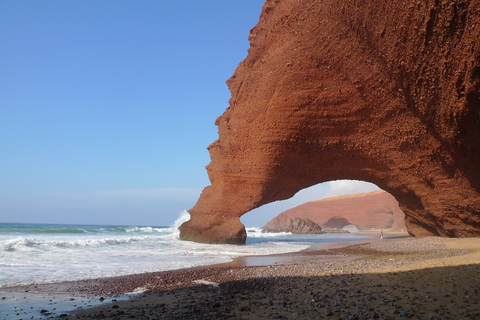 From Agadir: Legzira Beach and Tiznit Tour with Transfer