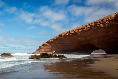 From Agadir: Legzira Beach and Tiznit Tour with Transfer