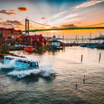Göteborg: Tour panoramico in autobus anfibio di terra e d'acqua