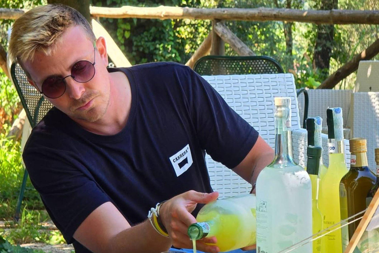 Lemon Grove Walk, Tastings, Aperitivo & Open Bar in Sorrento Lemon Tasting in Sorrento - Italian
