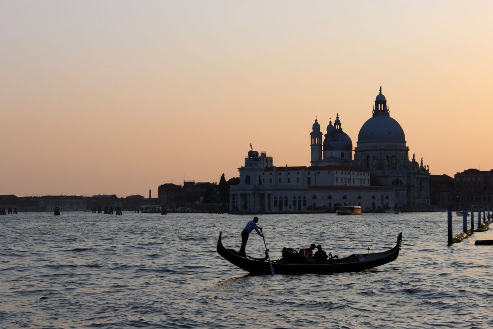 Grand Canal With Gondolas at Sunset Venezia Leather 