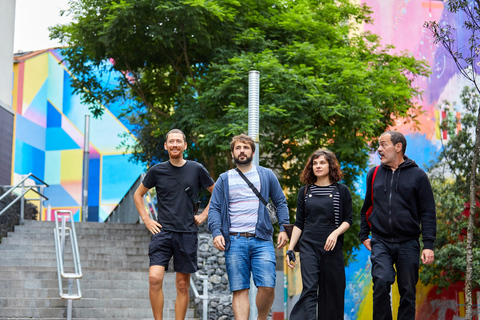 Bilbao: Wandeltour over straatkunst met lokaal ambachtelijk bier