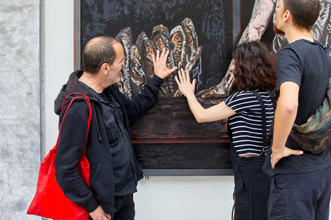 Bilbao: Wandeltour over straatkunst met lokaal ambachtelijk bier