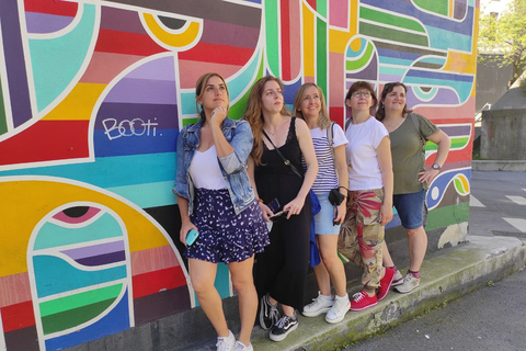 Bilbao: Street Art Walking Tour mit lokalem Craft Beer