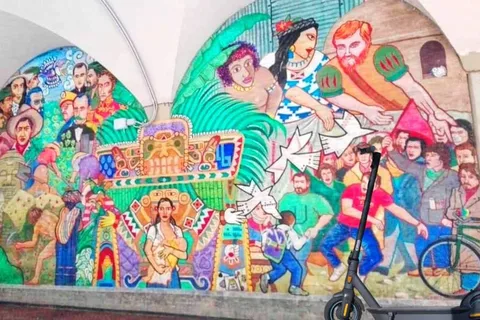 Bolonia: Tour de Arte Callejero en Bicicleta Eléctrica