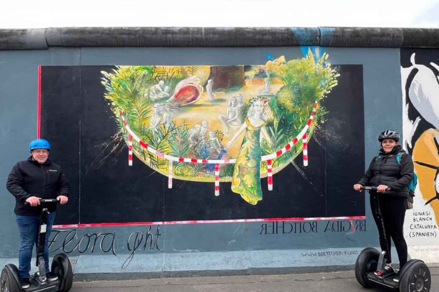 ベルリン：イーストサイドギャラリーと冷戦セグウェイツアー