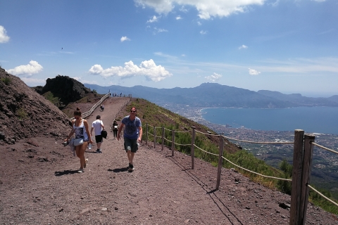 Naples: voyage à Pompéi, au mont Vésuve et à Herculanum