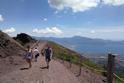 Naples: voyage à Pompéi, au mont Vésuve et à Herculanum