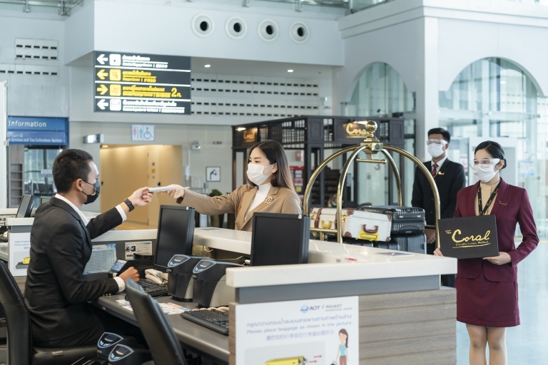Flughafen Phuket: Geführter Fast-Track-Service & HoteltransferVIP-Einreise-Schnellverfahren und Hoteltransfer