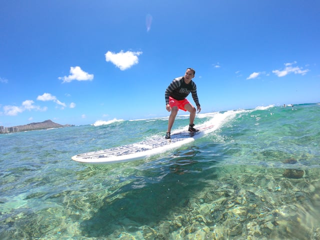 Oahu : Leçon privée de surf à Waikiki Beach