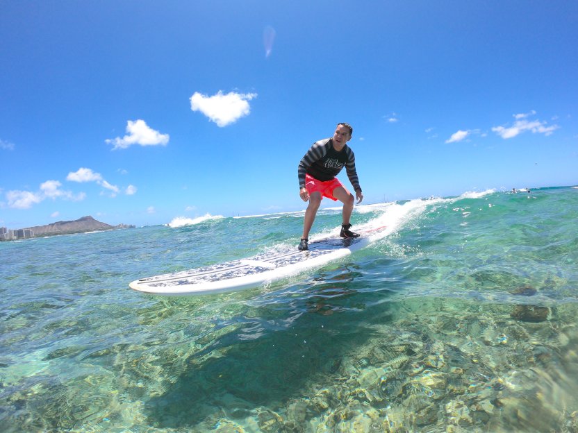 Oahu: Privater Surfunterricht am Waikiki Beach